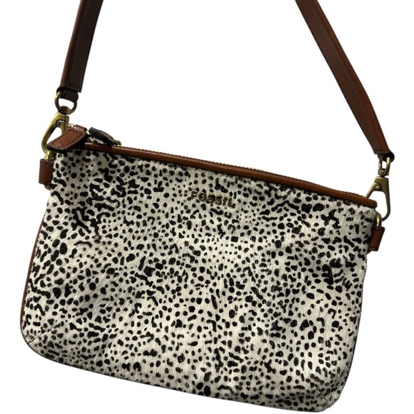 Fossil Memoir calf hair mini purse - Picture 4 of 13